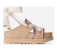 UGG Sandale Goldenstar Hi Artistitch in Sand Multi, Taille 38, Daim