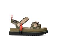 Ugg - Sandales compensées solides - W Goldenstar Wildwood Burnt Olive pour Femme - Taille 39 - Kaki Kaki 39
