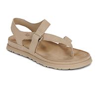UGG Sandales Goldengaze Plateforme entre-doigts en daim Café 38 EU Large femme
