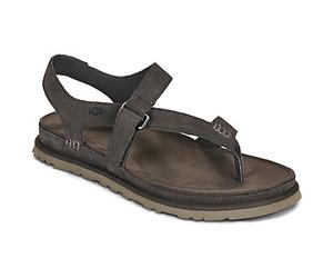 UGG Sandales plates GOLDENGAZE TOE POST WOMEN'S in Marron 40