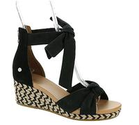 UGG Sandales Yarrow pour femme, Noir/toile, 36 EU