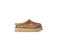 Ugg - Chaussons chauds et confortables en cuir - W Tazz Plains Felicity Leopard Jasmine pour Femme en Cuir - Taille 38 - Marron Marron 38