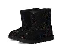 UGG Unisex Kid's Classic Ii Shimmer Sky Fashion Boot, Black Rainbow Metallic, 7 UK Child