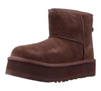UGG Unisex Kid's Classic Mini Platform Fashion Boot, Cèdre brûlé, 33.5 EU