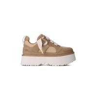 UGG Baskets W Astromel à plateforme et à lacets en daim Beige Taille 40 Femme