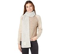 UGG W Chunky Rib Knit Scarf Écharpe en Grosse Maille côtelée W, Light Grey, O/S Femme