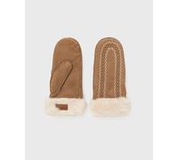UGG WMNS ATHERSON EMBROIDERED MITTEN women Gloves brown taille: L/XL