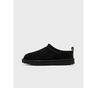 UGG Bottines W Classic Micro – Chaussons d'extérieur rembourrés en cuir Femme Noir 41