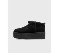 Ugg - Bottines à plateforme - W Classic Ultra Mini Platform Black pour Femme en Laine - Taille 8 US - Noir Noir 8 US