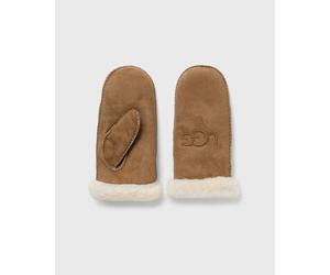 UGG WMNS SHEEPSKIN EMBROIDER MITTEN women Gloves brown taille: L/XL