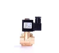 UGGOVXWZH Électrovanne Haute Pression en Laiton 1/4" 110 V 24 V 12 V 24 V normalement fermée(24VDC-NBR-Seal-G)