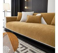 UGIF Herringbone Chenille Fabric Furniture Protector Sofa Cover, Housse de Canapé en Tissu Chenille à Chevrons, Jeté de Canapé Antidérapant, Housses de Protection de Dossier D'accoudoir