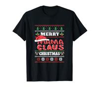 Ugly Christmas Merry Christmas Mama Claus T-Shirt