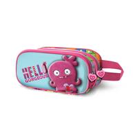 Ugly Dolls Heart Trousse 3D Double, Multicolore