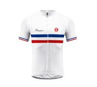 UGLY FROG Équipe de France Maillot Cyclisme Homme Tenue de Cycliste Manches Courtes Equipe Pro Été