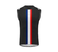UGLY FROG Gilets Cyclisme Été Homme Maillot Cycliste sans Manches Bike Wear Confortable Respirant Équipe de France MJMK01