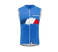 UGLY FROG Gilets Cyclisme Été Homme Maillot Cycliste sans Manches Bike Wear Confortable Respirant Équipe de France MJMK01