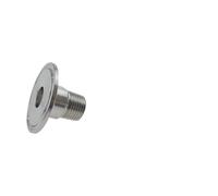 UGLYAF 1/4 "3/8" 1/2 "3/4" 1 "NPT Filetage mâle TC25.4 1.5" 2 "Tri Pince sanitaire 304 Adaptateur de connecteur de raccord de Tuyau en Acier Inoxydable(TC 34mm,1/2")