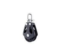 UGLYAF Bloc de réa à Charge élevée tête Universelle poulie Simple Manille pivotante voilier Bloc à roulement Lisse Corde Coureur Accessoires de Bateau (Color : Type 1)
