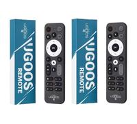 Ugoos Ur02 Bluetooth Bt Télécommande De Remplacement Pour Ugoos Tox1 Tox3 Tox4 Am8 Pro Am6B Plus X4 X4Q Cube Pro Boîtier Tv Supplémentaire.2Pc Ur02.