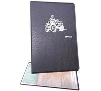 Ugozen Etui Carte Grise Simpléo - Pochette Porte Papier Voiture ou Moto - Protège Documents Auto Français. (Quad)