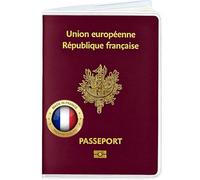 Ugozen Étui Passeport Transparent PVC Souple Cristal