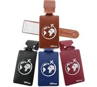 UGOZEN Lot 4 Étiquettes de Bagage Luxéo Lot Classic