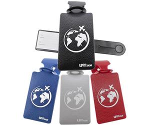 UGOZEN Lot 4 Étiquettes de Bagage Luxéo Lot prestige