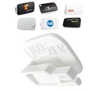 Ugozen Support de Péage Autoroutier Adhésif pour Voiture - Télépéage : Ulys, Bip&Go, Liber-t, Fulli (Dispositif Kapsch TRP-4010)