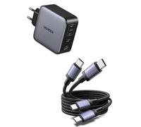 UGREE Câble USB C PD 3.1 240W avec Nexode 200W Chargeur Rapide USB C 140W Tech GaNInfinity