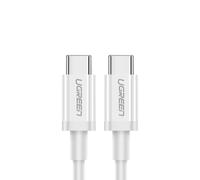 UGREEN 1.5m Type-C vers Type-C Quick Charge et Data Cable Blanc