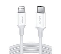 Ugreen Câble USB 10493 USB-C vers USB-C/Lightning 1 m Blanc