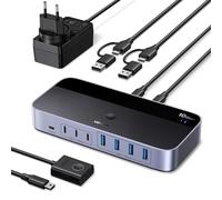 UGREEN 10Gbps Switch USB C 3.2 Commutateur KVM 2 PC Entrées 7 Sorties