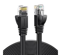 UGREEN 10M Plat Câble Ethernet RJ45 Haut Débit 1000Mbps 250MHz Compatible avec PC TV Box PS5 PS4 Xbox Switch Routeur Modem Consoles de Jeux Home Cinéma