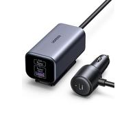 UGREEN 150W Allume Cigare USB C GaN PD 3.1 QC 4.0 PPS Chargeur Voiture Rapide Quatre Ports Compatible avec iPhone 17 Pro Max Air 16 15 14 13 MacBook M4 M3 M2 M1 iPad Pro Air Galaxy S25 Ultra S24 S23