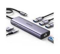 Ugreen Hub USB-C 15598 – 6 en 1 HDMI 4K, Ethernet Gigabit, Charge 100W