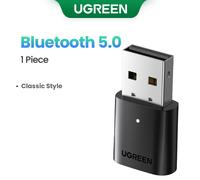 UGREEN 2 en 1 USB Bluetooth 5.3 5.0 Dongle Adaptateur pour PC Haut-Parleur Sans Fil Souris Musique Audio Récepteur Émetteur Bluetooth 5.0 - Type Bluetooth 5.0