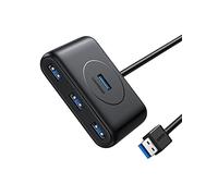 Data Hub USB 3 .0 4 Ports Dock USB Multiport 5Gbps avec Câble de 1M .