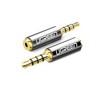 Adaptateur Ugreen 2,5 mm Micro Jack 3,5 mm Mini Jack Preto (20502)