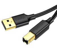 Ugreen 20847 USB 2.0 AM to BM Print Cable 2m Black