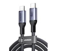 UGREEN 240W certifié USB-IF Câble USB C vers USB C PD 3.1 5A 48V Charge Rapide Nylon Tressé Compatible avec MacBook iPad Ordinateur Portable de Jeu iPhone 17 Pro Max Air Galaxy S25 Plus Ultra (1M)