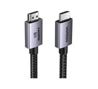 UGREEN 8K Câble HDMI 2.1 Certifié 10K 8K 60Hz 4K 240Hz Haute Vitesse 48Gbps Cordon HDMI Aluminium DynamicHDR Dolby Atmos HDCP Tressé en Nylon Compatible avec PS5 4 Xbox MacBook Pro Blu Ray HDTV (3M)