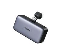 Ugreen 35338 Power Bank 5000 mAh Gris, USB Type-C 22.5W, Écran LED, Charge Rapide, 79x38x26mm, 112g, Compatible Mobile/Smartphone