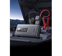 UGREEN 4 en 1 Booster Batterie Auto 1000A, Démarreur Voiture 12V Jusqu'à 3.5L Diesel ou 6.0L Gaz, Batterie Externe 10000mAh, Compresseur à Air Portatif, Lampe de Poche LED