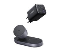 UGREEN 45W Chargeur USB C Rapide 5 Ports et 15W Chargeur sans Fil Magnétique 2 en 1