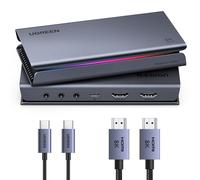 UGREEN 4K 144Hz Carte Acquisition Vidéo HDMI 2.1 USB 3.2 Gen 2 Enregistrement 4K 144Hz en Streaming Carte de Capture Vidéo Sortie en Boucle Jeux Compatible with Switch 2 Xbox PS5 PC Caméra OBS XSplit