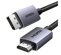 UGREEN 4K 30Hz Câble DisplayPort vers HDMI 2K60Hz 1080P DP vers HDMI 1.4 3M