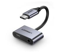 Ugreen 50596 hub & concentrateur USB 3.2 Gen 1 (3.1 Gen 1) Type-C Noir et Métallique