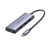Ugreen 50629 station d'accueil USB 3.2 Gen 1 (3.1 Gen 1) Type-C Argent