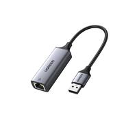 Adaptateur USB Ethernet - UGREEN - RJ45 - Aluminium - 1000 Mbps - Indicateur LED